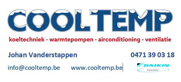 installateurs van airconditioning Sint-Lambrechts-Woluwe Cooltemp bv